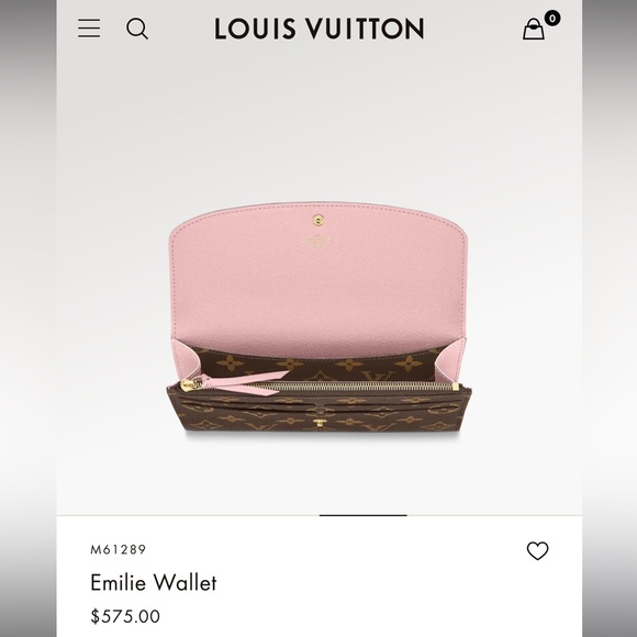 Louis Vuitton Emilie Wallet - Picture 2 of 16